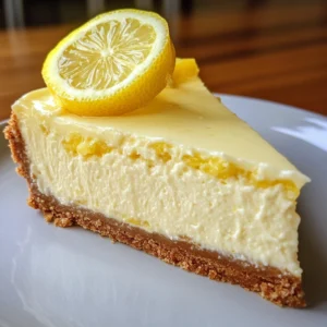 No-Bake Lemon Cheesecake