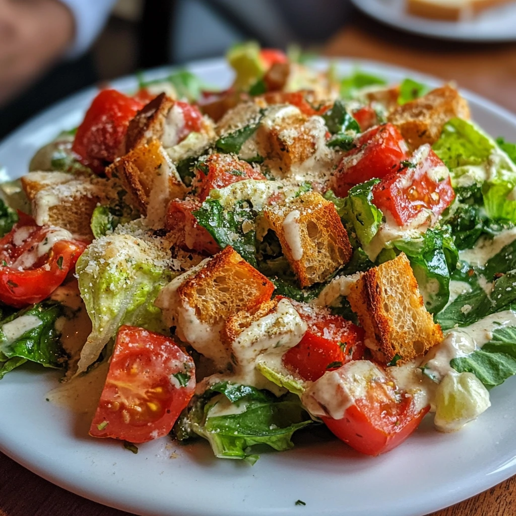Tomato Caesar Salad