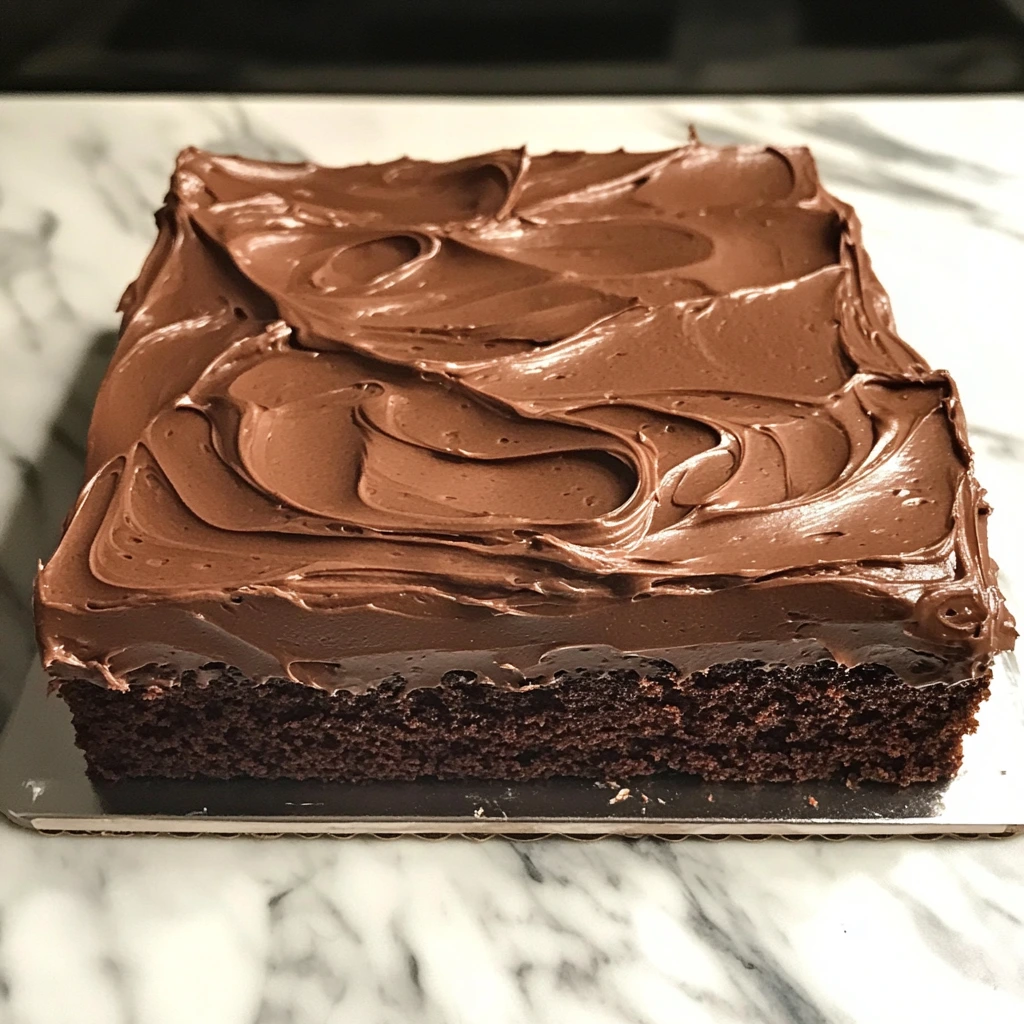Chocolate Sheet Cake with Creamy Milk Chocolate Frosting