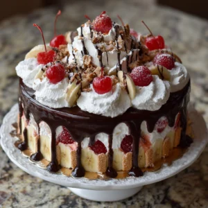 Banana Split Dessert