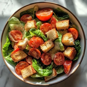 Tomato Caesar Salad