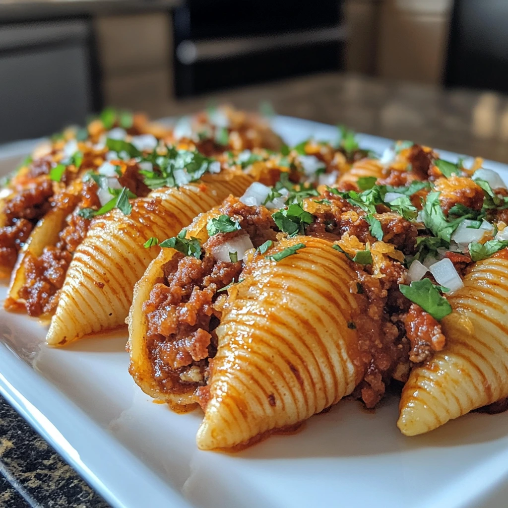 Air Fryer Pasta Tacos