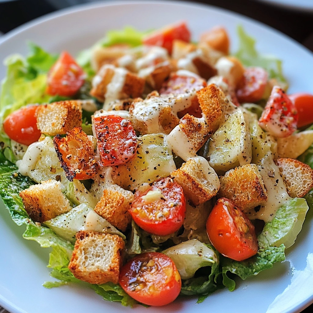 Tomato Caesar Salad