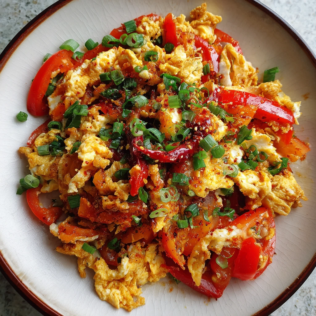 Chinese Tomato Egg Stir Fry