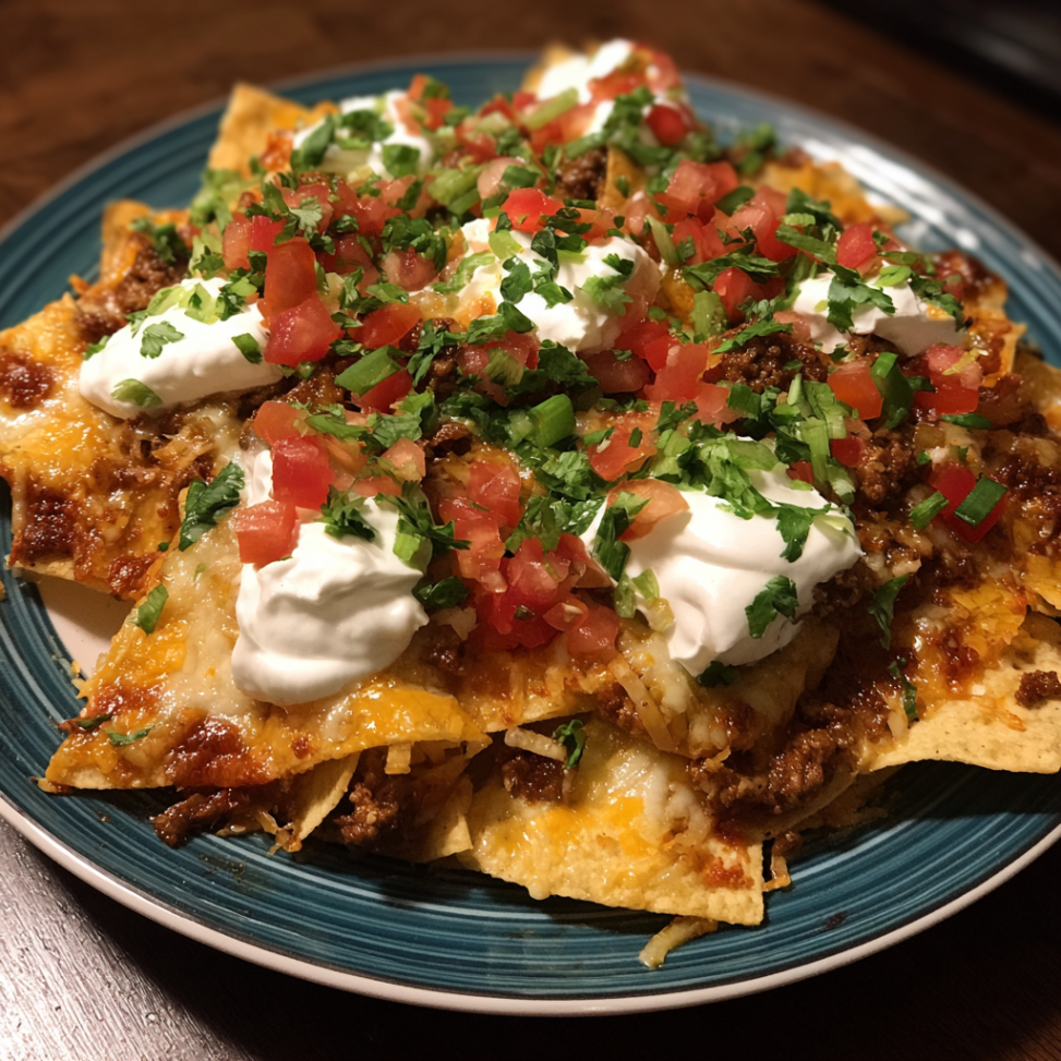 Air Fryer Nachos