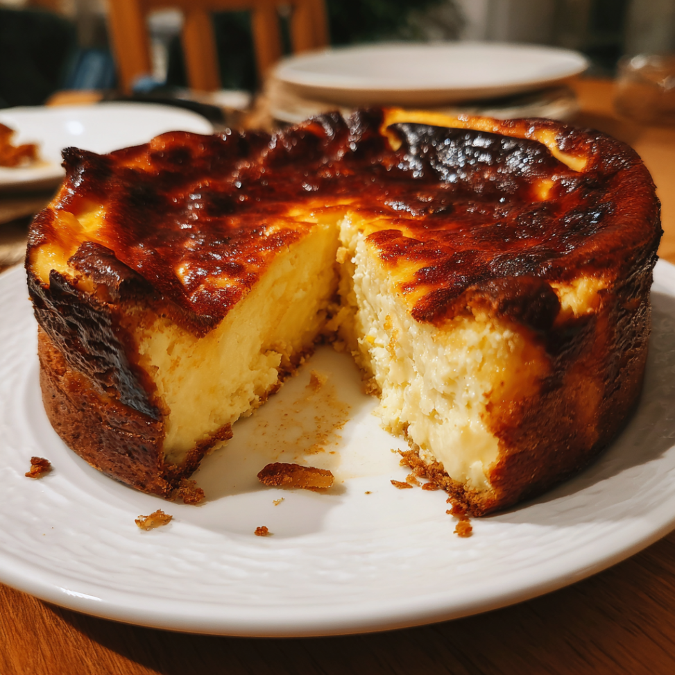 Basque cheesecake