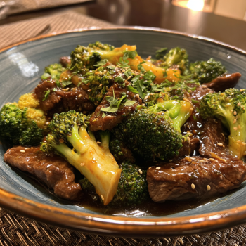 Chinese Beef and Broccoli