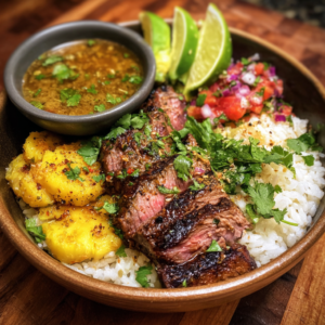 Cilantro Lime Steak Bowls