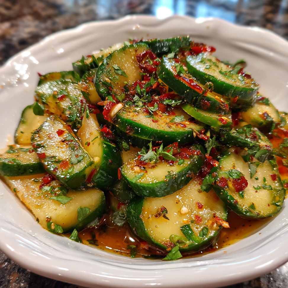Spicy Asian Cucumber Salad