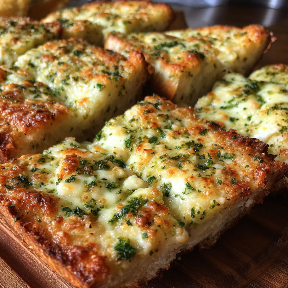 cheesy garlic bread