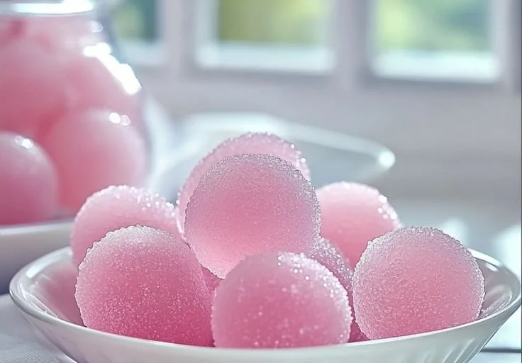 Kids making easy homemade bubble gum in the kitchen