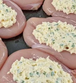 Juicy and tender melt-in-your-mouth chicken breast on a plate