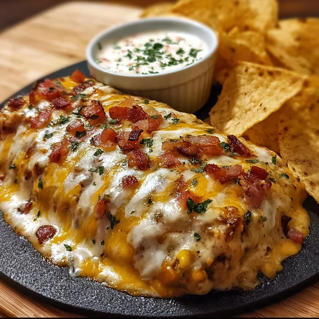 Delicious Mexicorn Rotel Dip served in a bowl with tortilla chips.