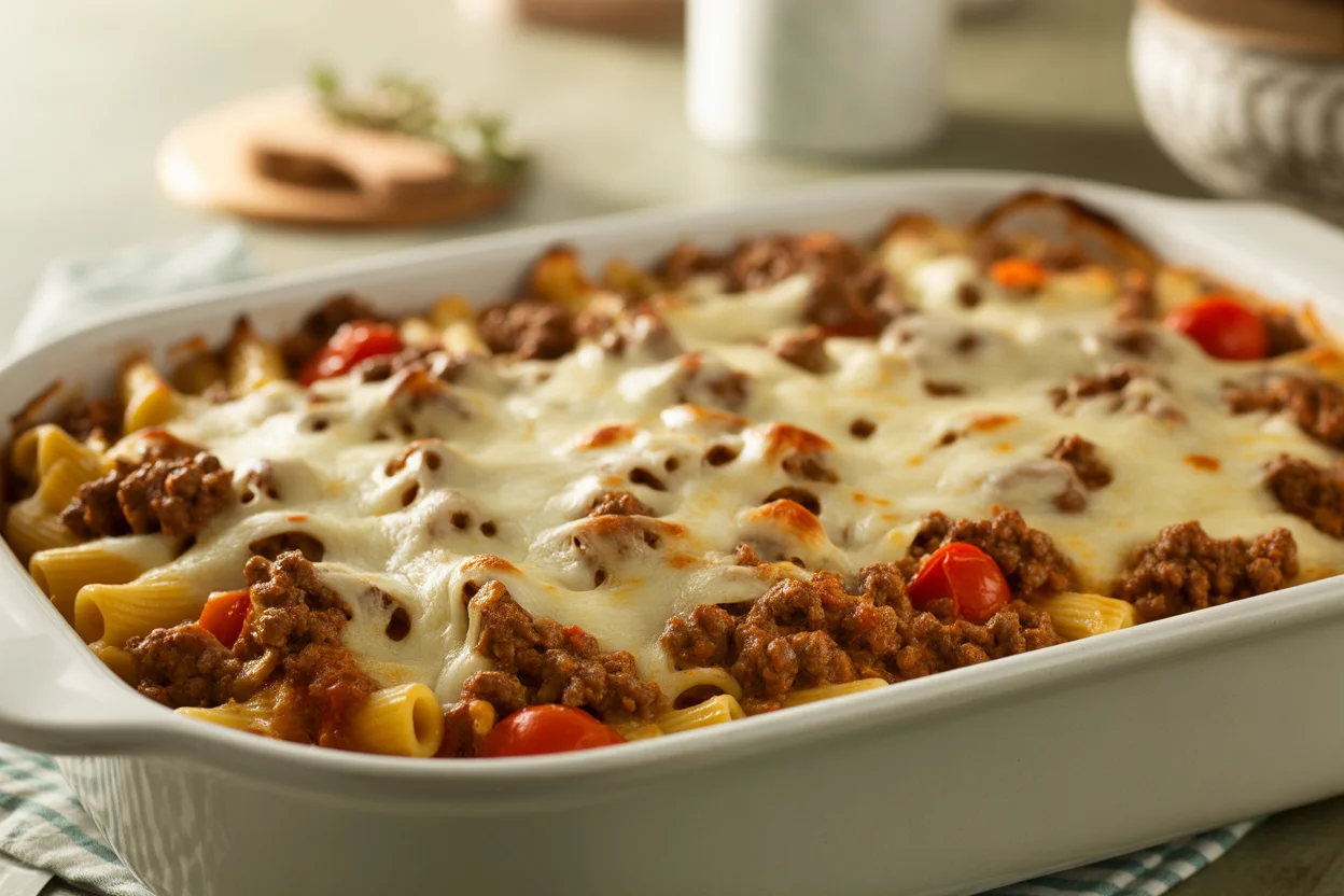 Delicious Beef Lombardi Casserole for Cozy Family Meals