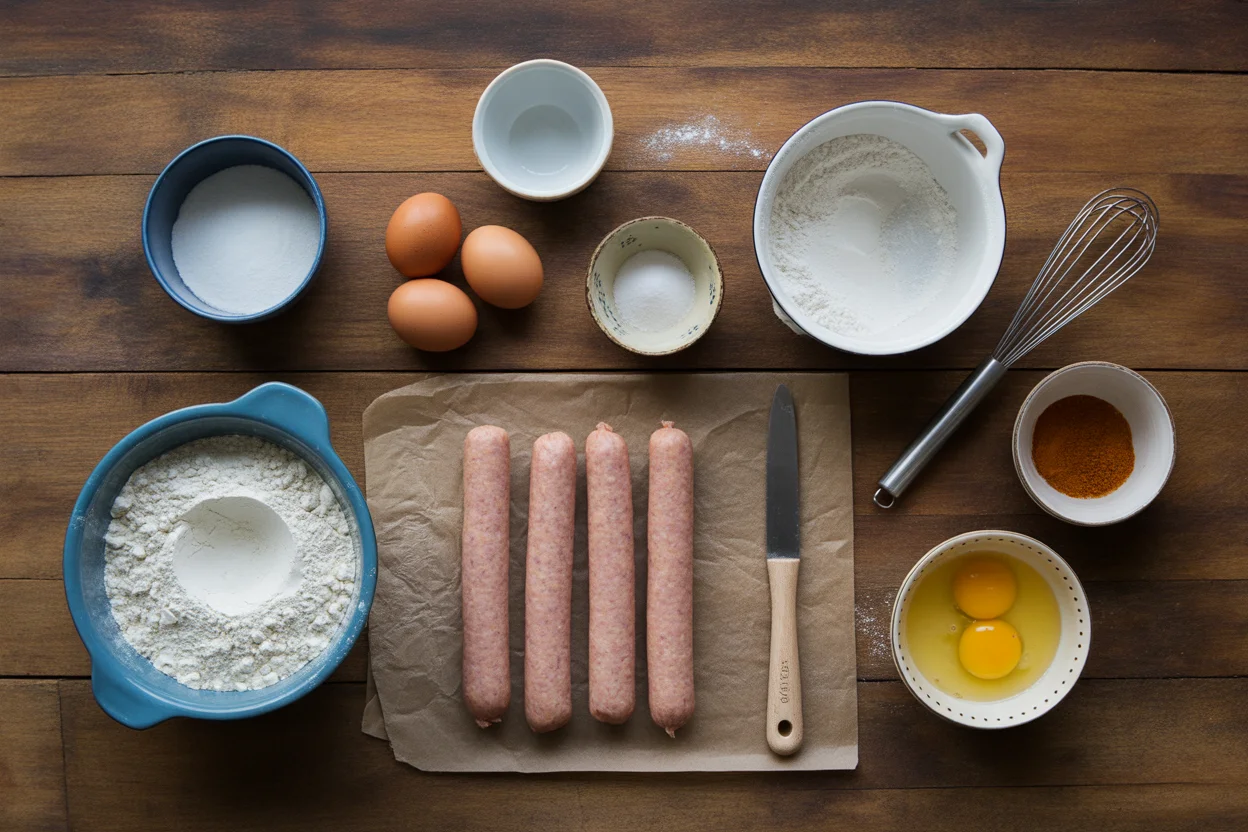 Pancake Sausage Casserole Bake