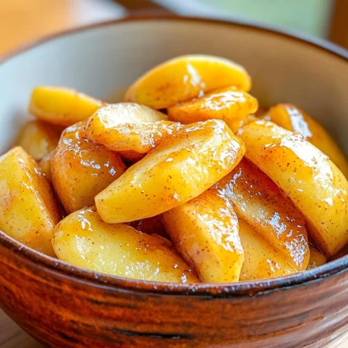 Slow Cooker Cracker Barrel Fried Apples