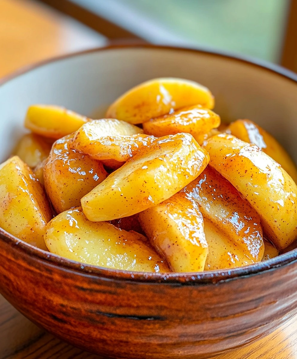 Slow Cooker Cracker Barrel Fried Apples