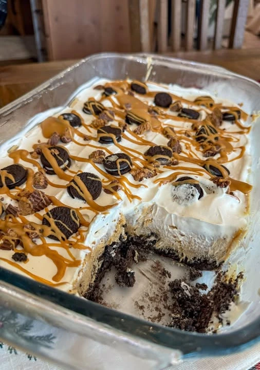 Peanut Butter Oreo No Bake Pie