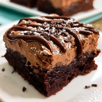 Chocolate Mousse Brownies