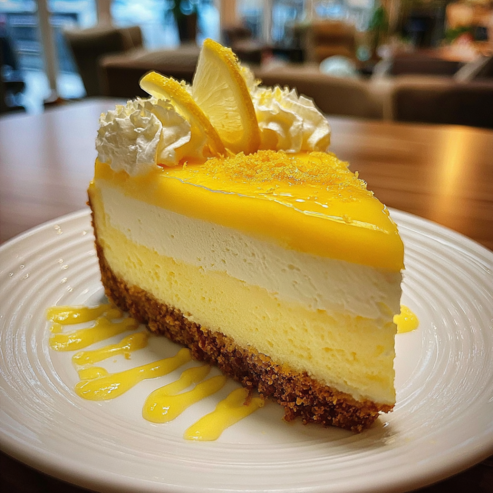 Lemonade Layer Cheesecake