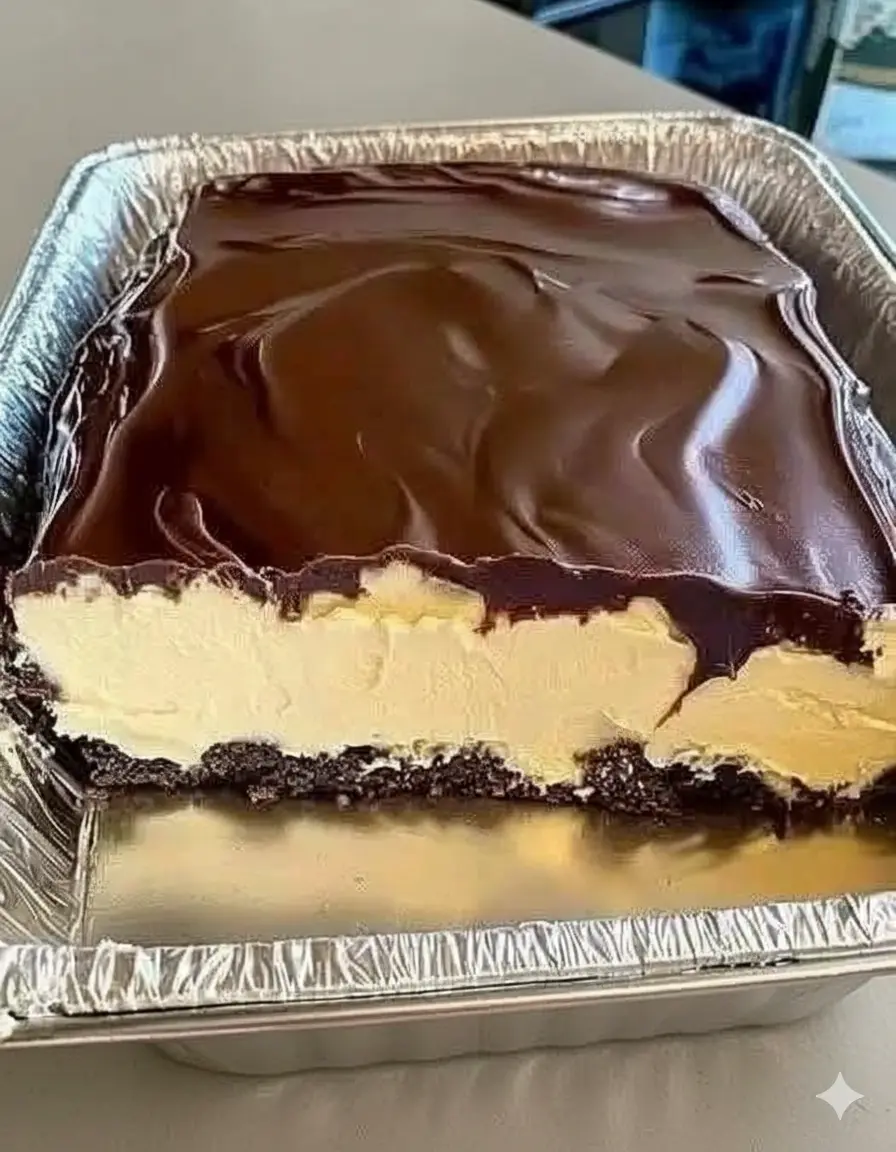 No-Bake Chocolate Eclair Cake