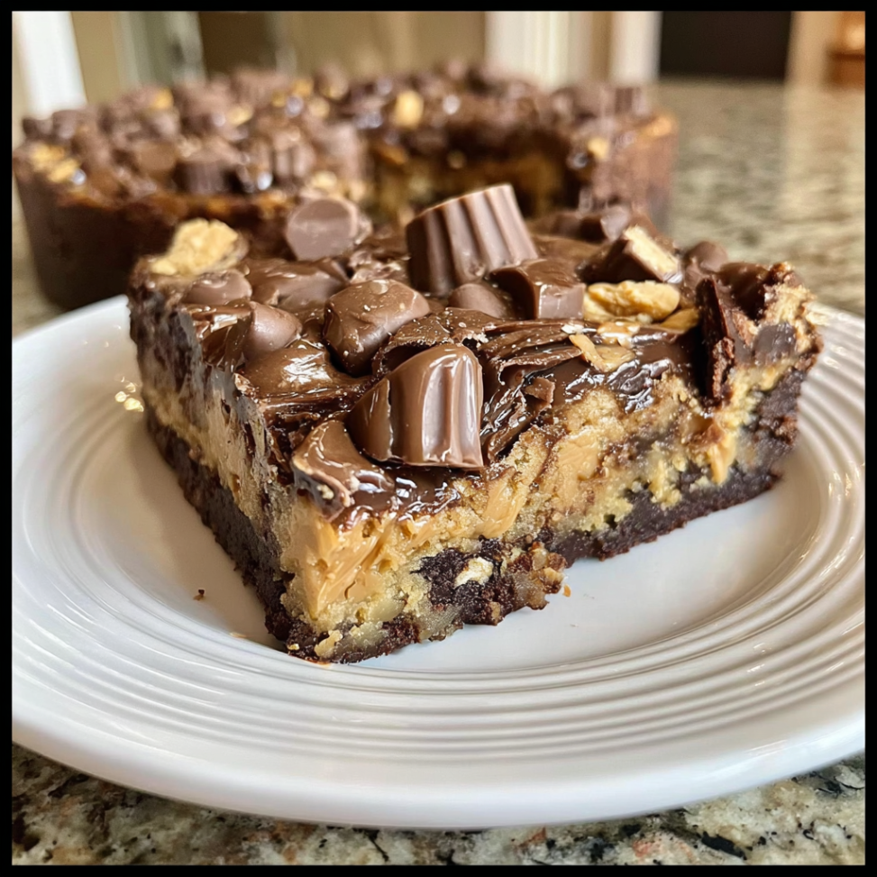 Peanut Butter Cup Dump Cake