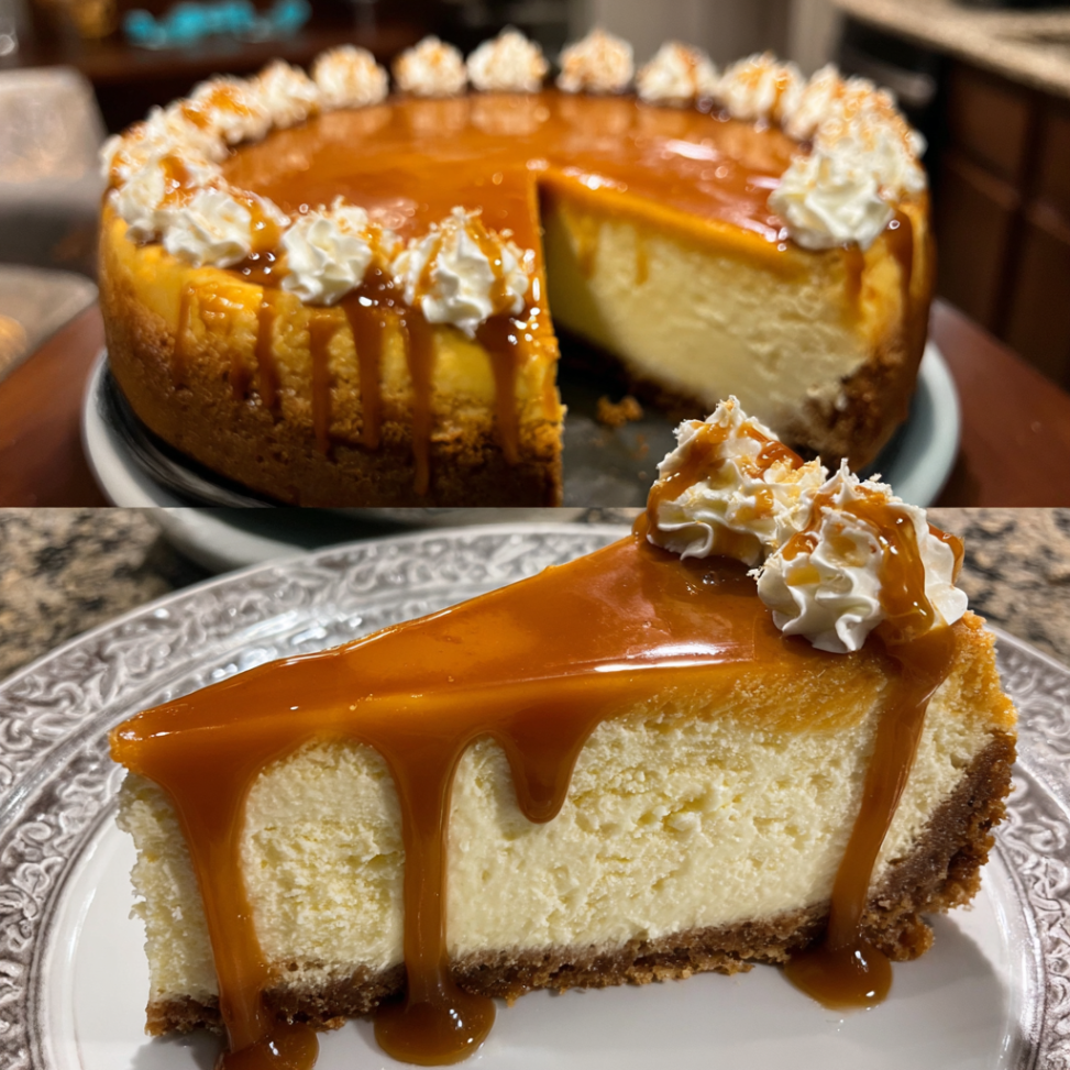Pumpkin Caramel Cheesecake
