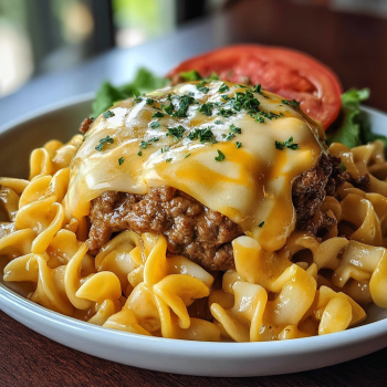 Velveeta Hamburger and Noodles