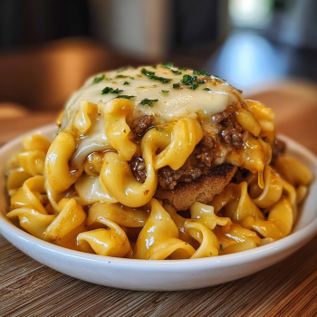 Velveeta Hamburger and Noodles