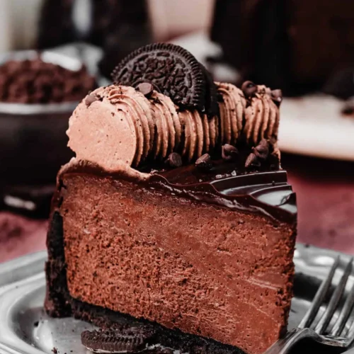 Triple Chocolate Cheesecake