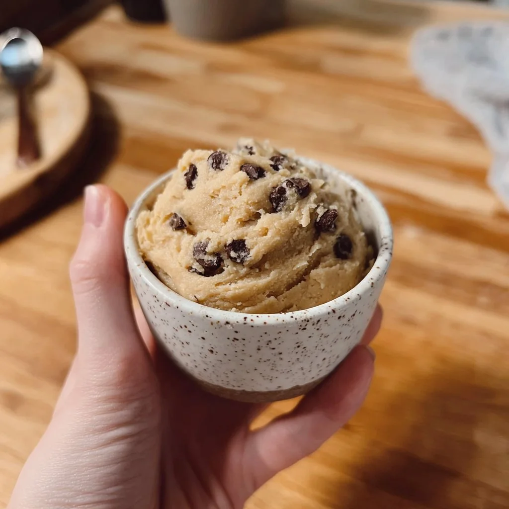 Delicious gluten free edible cookie dough in two easy recipes