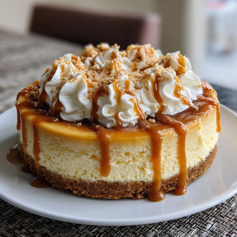 Pumpkin Caramel Cheesecake