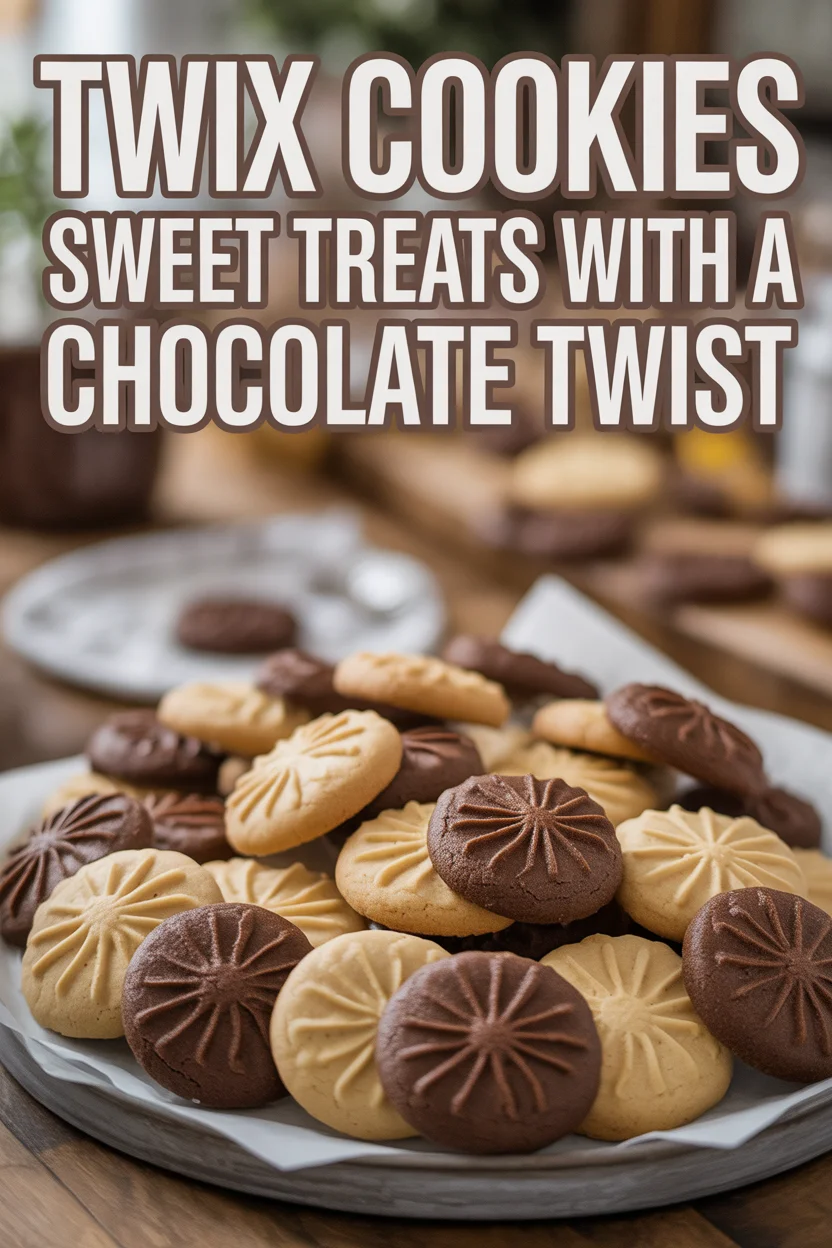 Twix Cookies - Sweet Treats with a Chocolate Twist