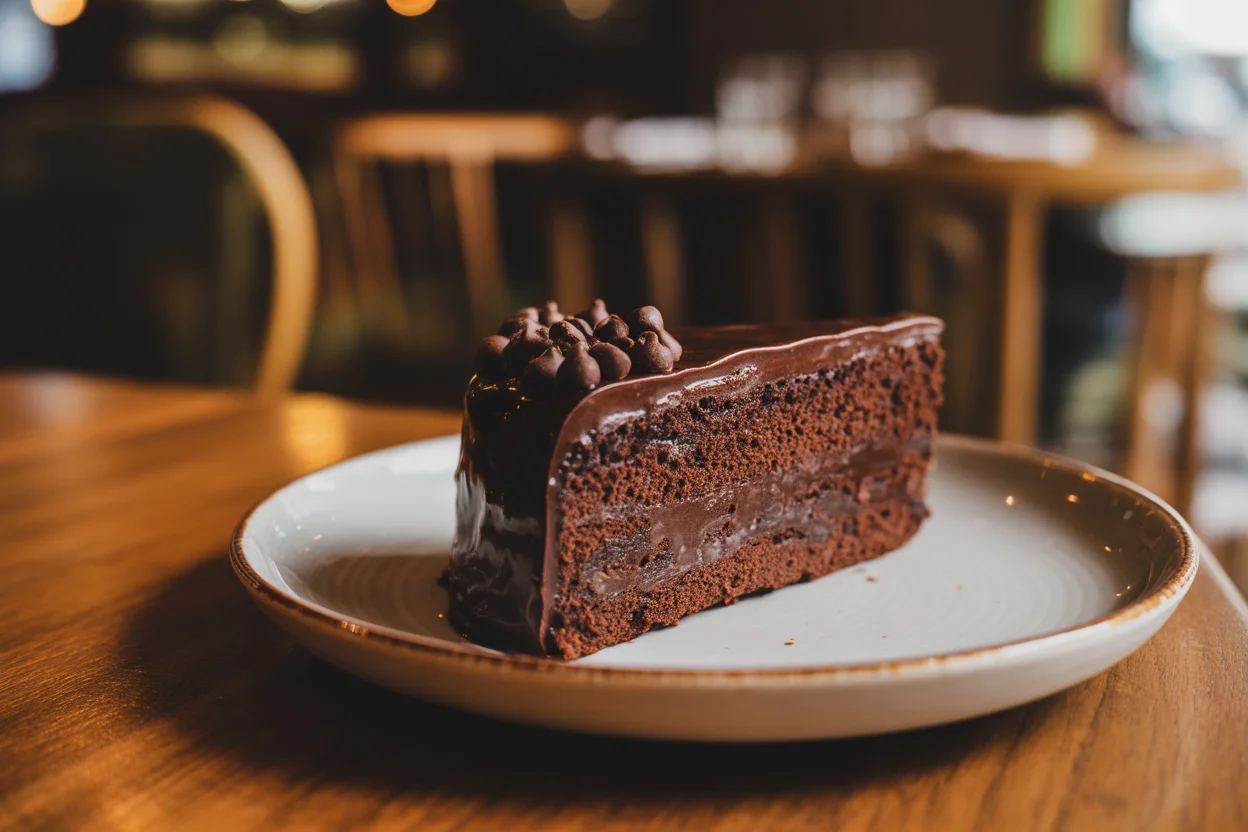 Super Moist Chocolate Cake with Chocolate Ganache