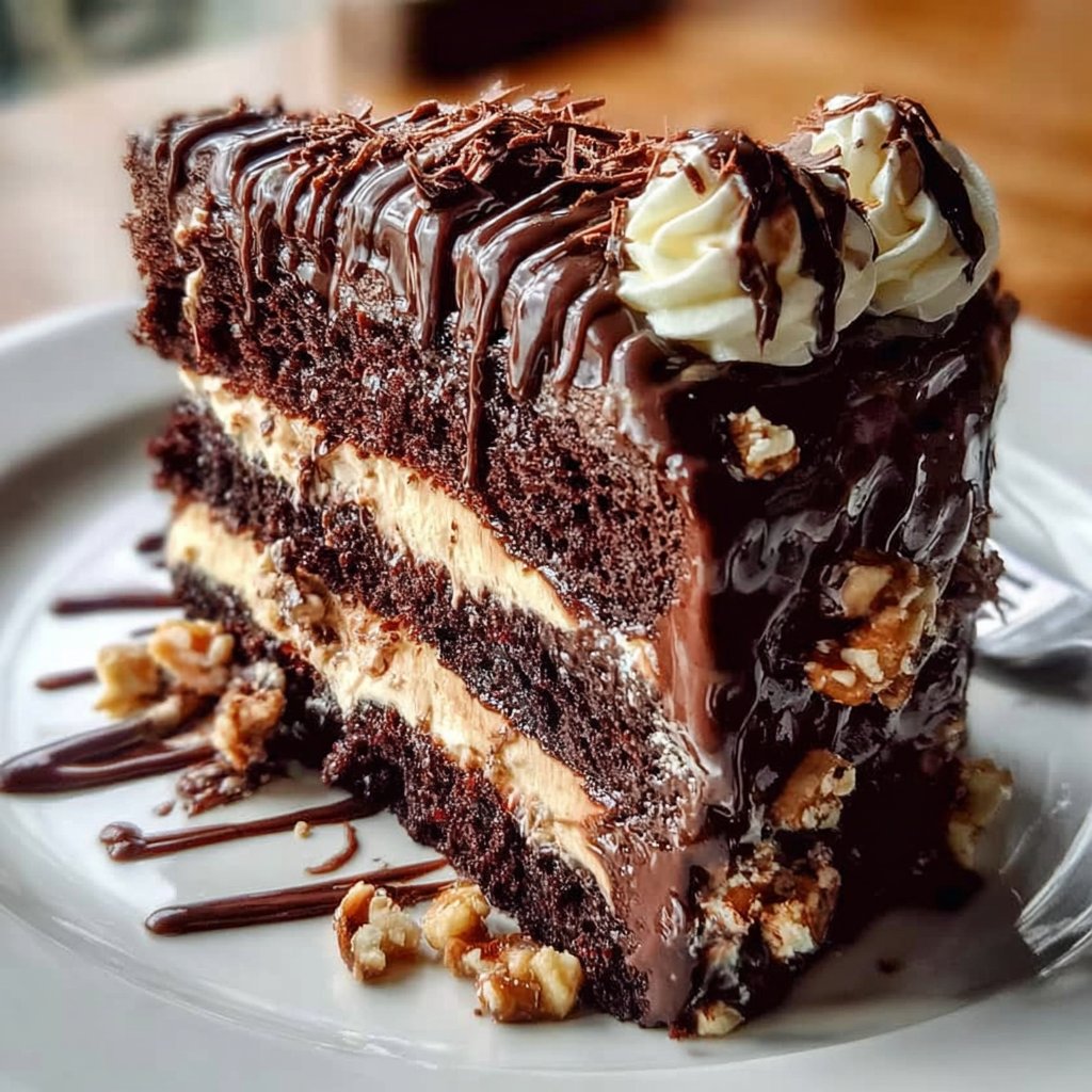 Chocolate Mocha Layer Cake