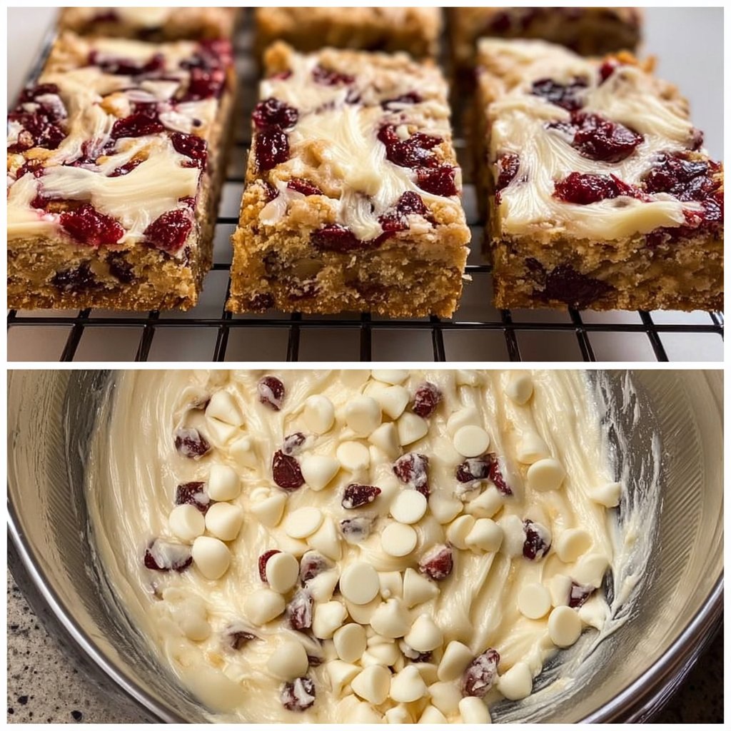 Cranberry Bliss Bars Recipe