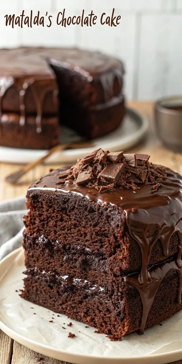 Matilda’s Chocolate Cake Recipe