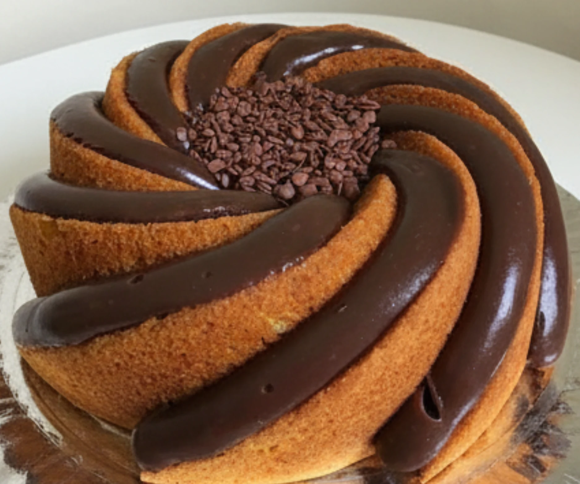 Chocolate Swirl Bundt Cake