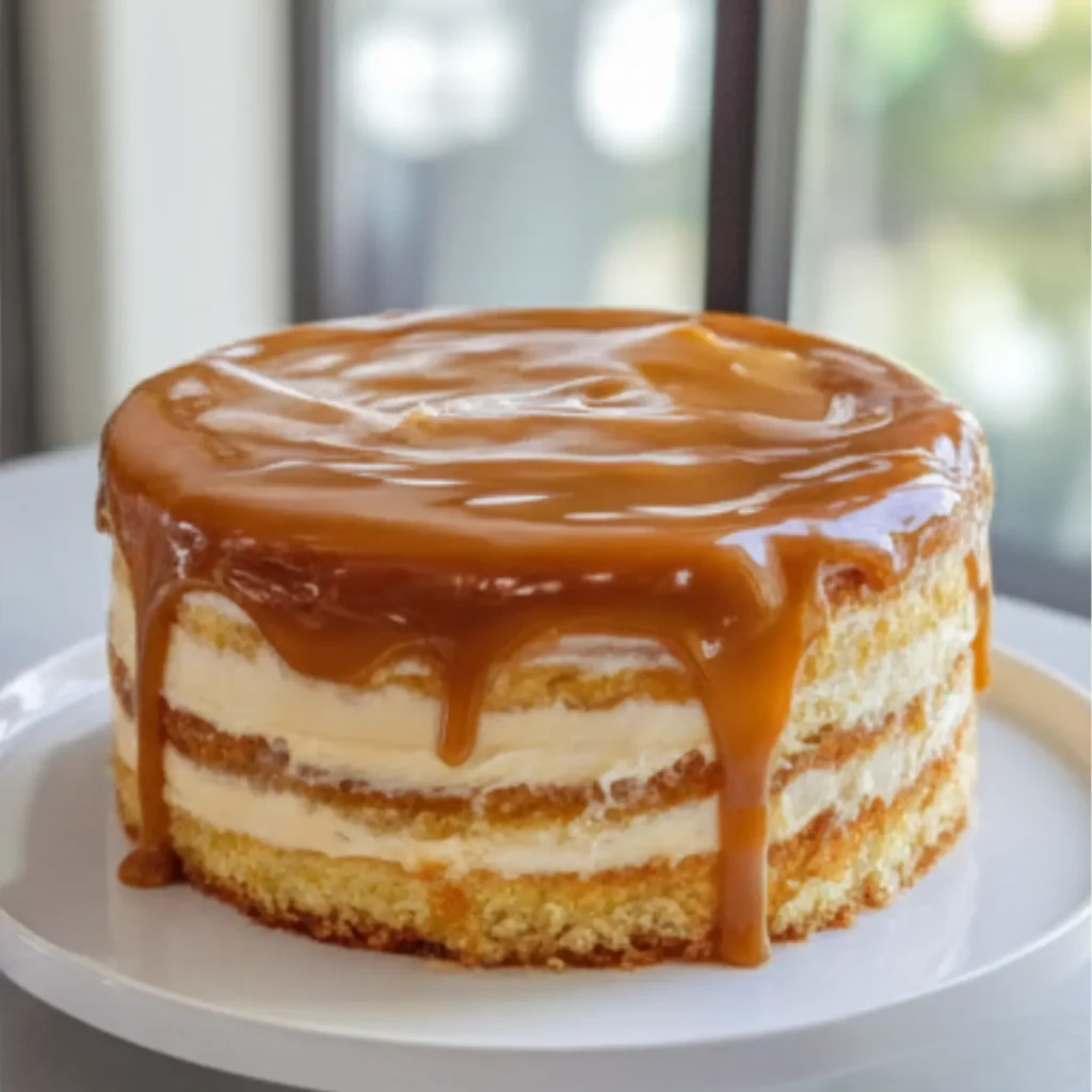 Creamy Caramel Cake