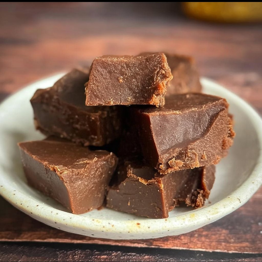 Old-Fashioned Hard Fudge