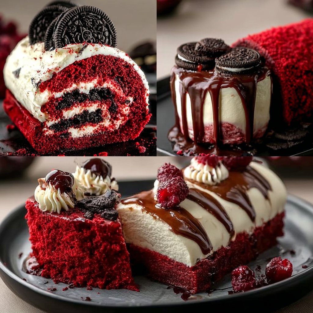 Oreo Red Velvet Cake