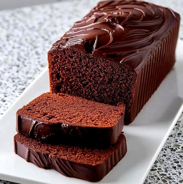 Chocolate Sponge Cake Loaf