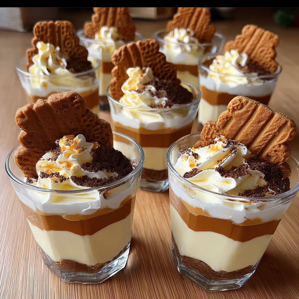 Lotus Biscoff Dessert Cups