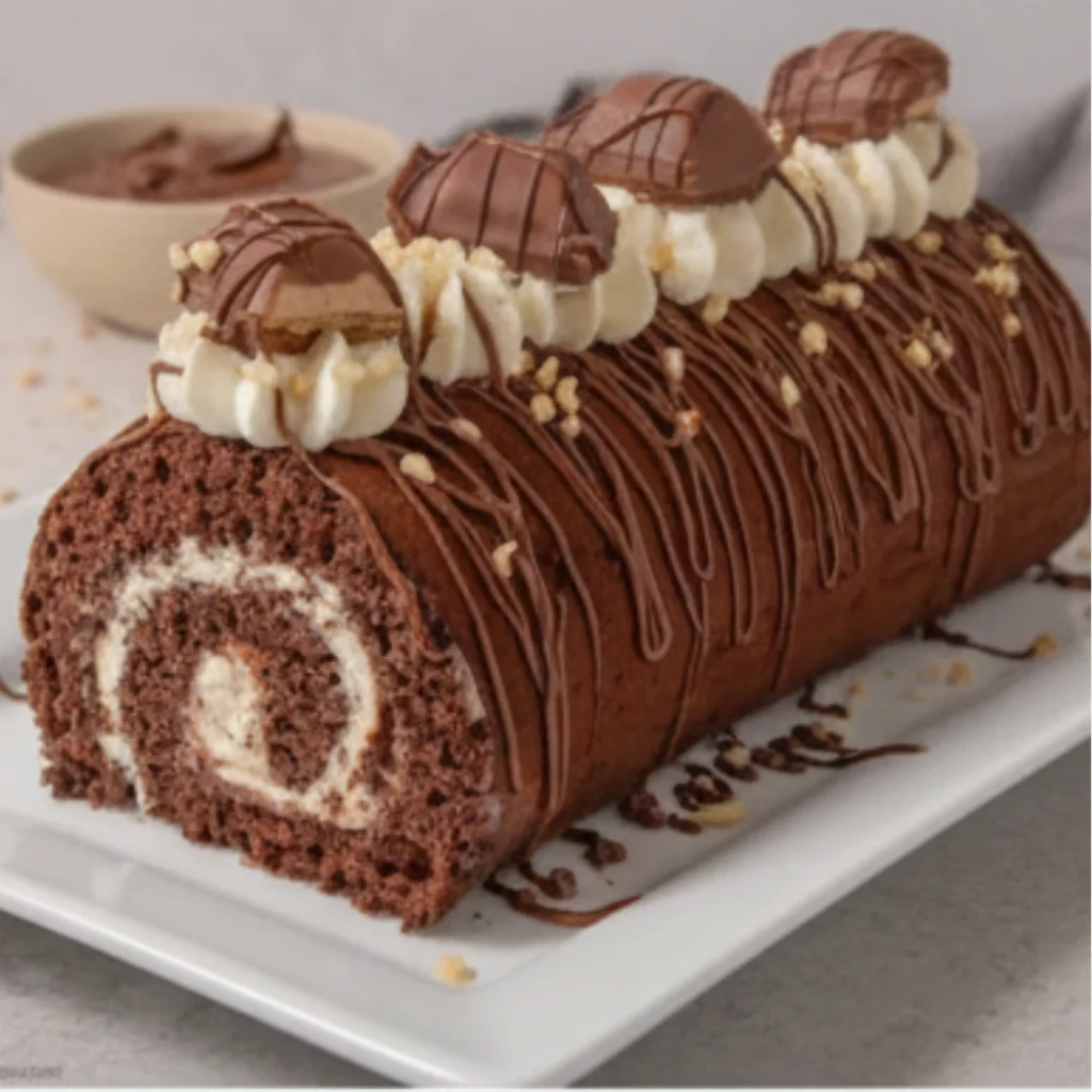 Nutella Swiss Roll
