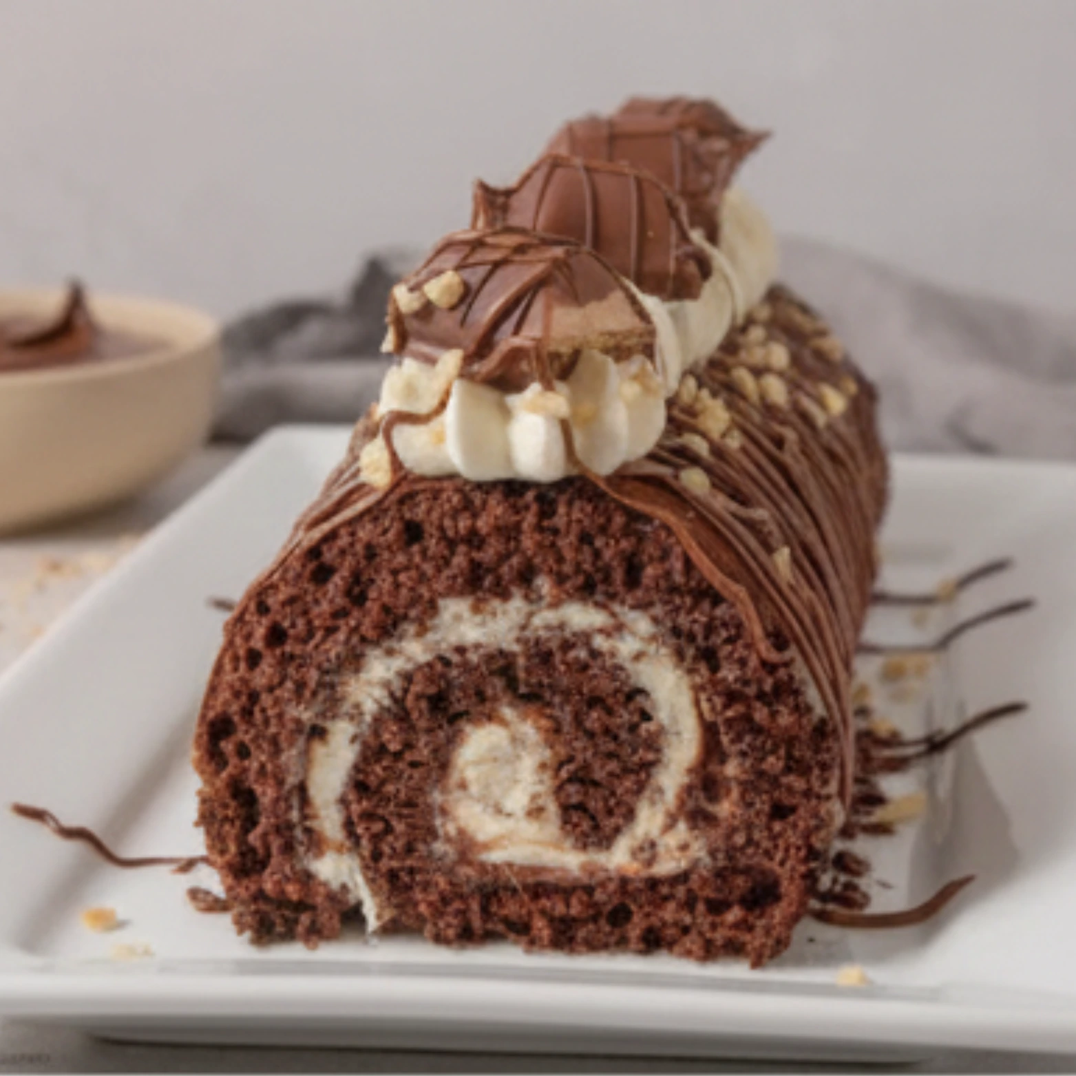 Nutella Swiss Roll