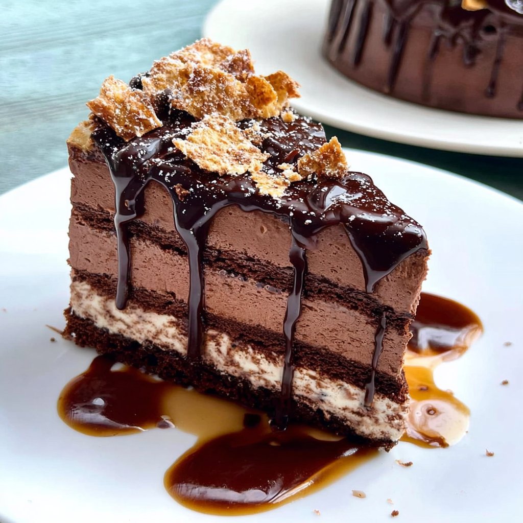 Chocolate Norwegian Cake (The World's Best)