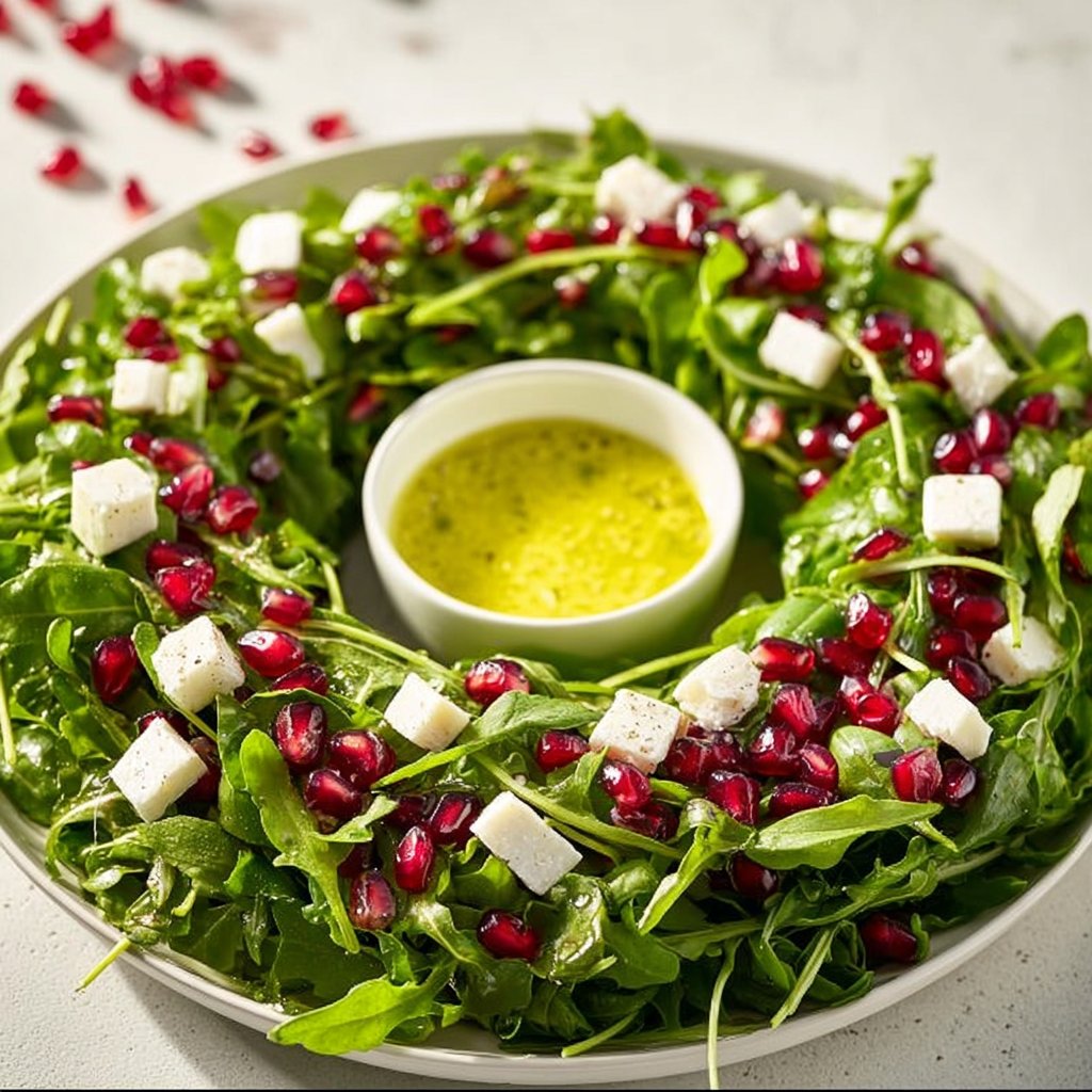 Crisp Christmas Wreath Salad