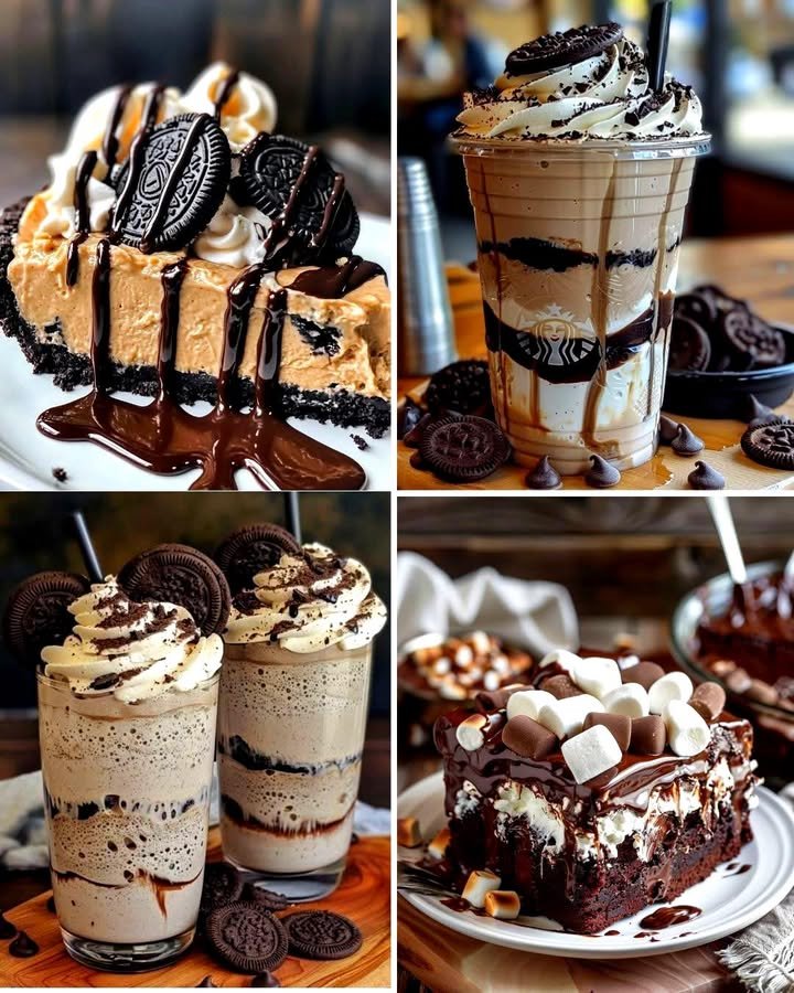 Chocolate Cake and Ice-Cold Frappe