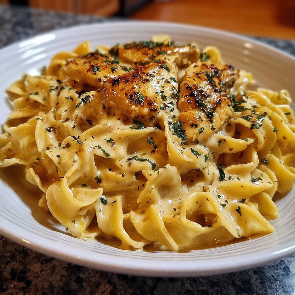 Chicken Buttered Noodles