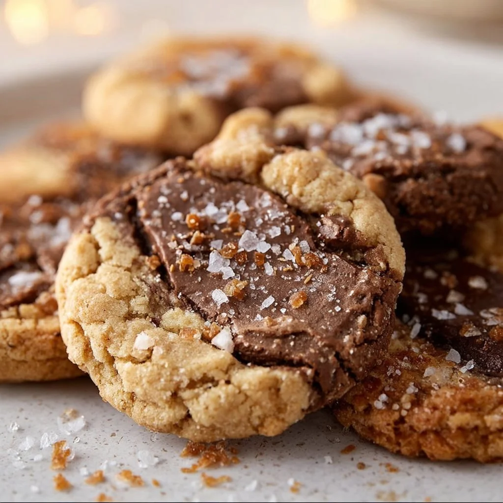 Delicious homemade Christmas Crack Cookies on a festive holiday table